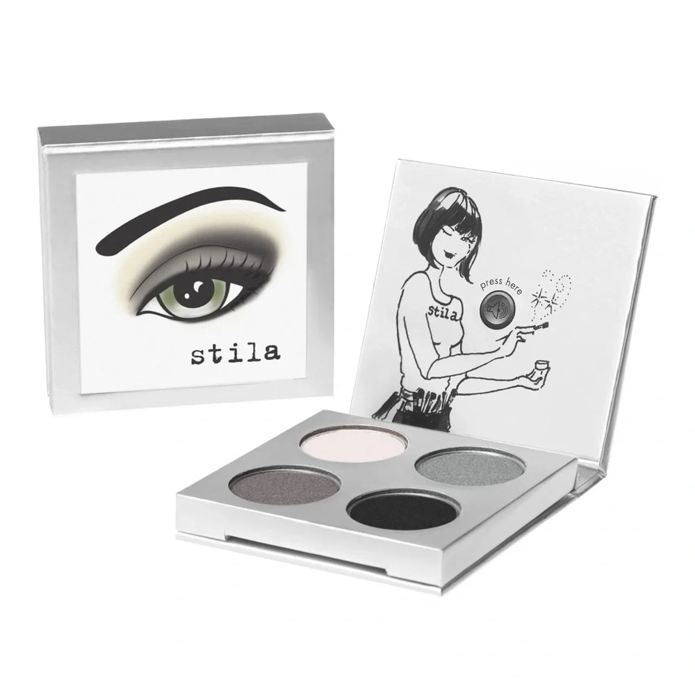 Stila Smoky Eye Platinum Collection the Talking Eyeshadow Palette New in Box